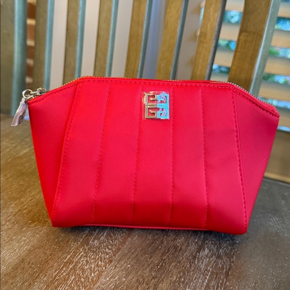 Givenchy Iconic Lipstick Red Cosmetic Bag - Picture 2 of 7